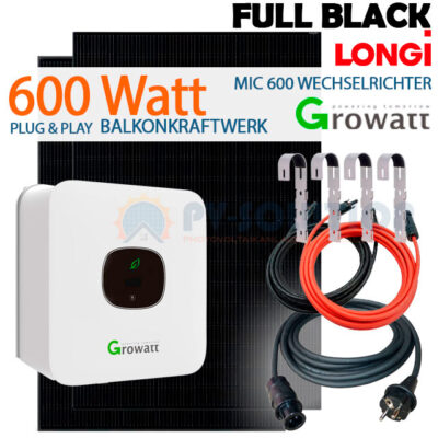 600 watt steckerfertig