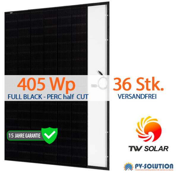 TW Solar full black PV Modul
