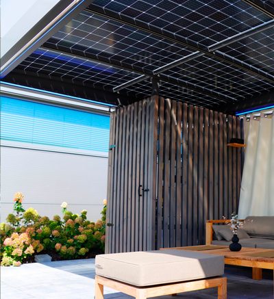 solarterrasse carport